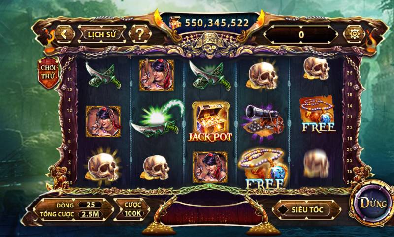 Jackpot và cách nổ hũ thắng đậm trong Pirate King
