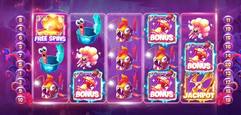 Không gian đại dương trong game Thủy Cung đầy màu sắc