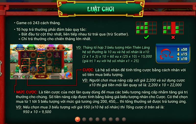 Luật chơi cơ bản trong Na Tra Ma Đồng giáng thế 