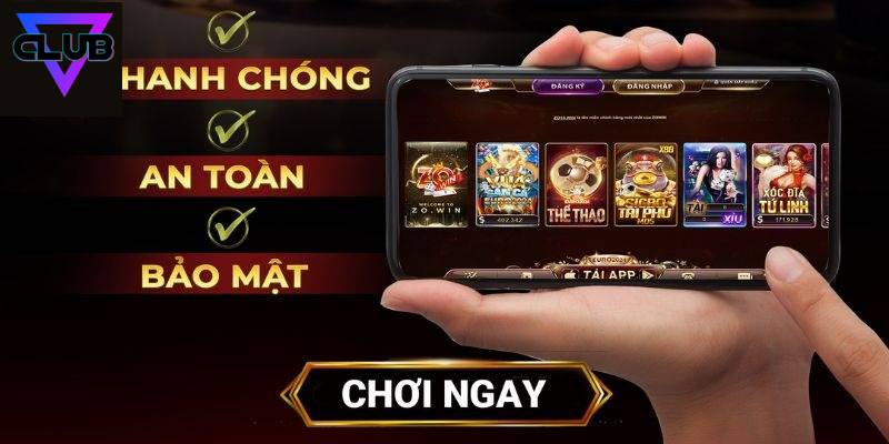 Tải App Clubv - Trải Nghiệm Cá Cược Đỉnh Cao Ngay Trên Điện Thoại